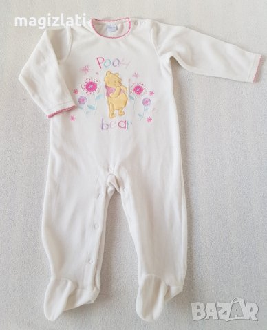Пижама на Дисни с Мечо Пух 9-12 месеца, снимка 2 - Бебешки гащеризони - 23900993
