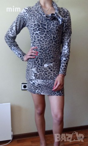 Тигрова рокля, снимка 2 - Рокли - 25802787