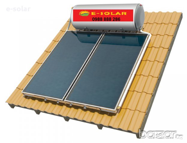Слънчев бойлер 300 литра, 4 m², снимка 2 - Бойлери - 17714923