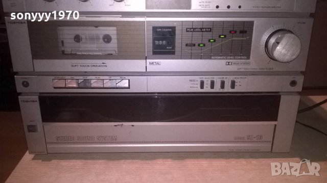 toshiba sl-10 ampli/tuner/deck/turntable-made in japan-swiss, снимка 11 - Ресийвъри, усилватели, смесителни пултове - 24433166