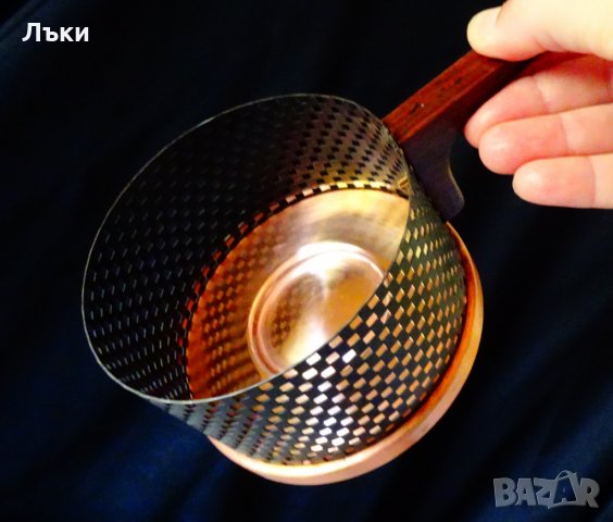 Меден мангал за затопляне,свещник,репелент. , снимка 4 - Антикварни и старинни предмети - 25210229