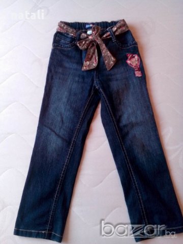 Дънки за момиче Lupilu размер 110 см, снимка 2 - Детски панталони и дънки - 16394605