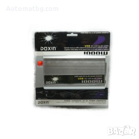 Преобразувател на напрежение 12v→220v 1000w, снимка 4 - Аксесоари и консумативи - 23987693