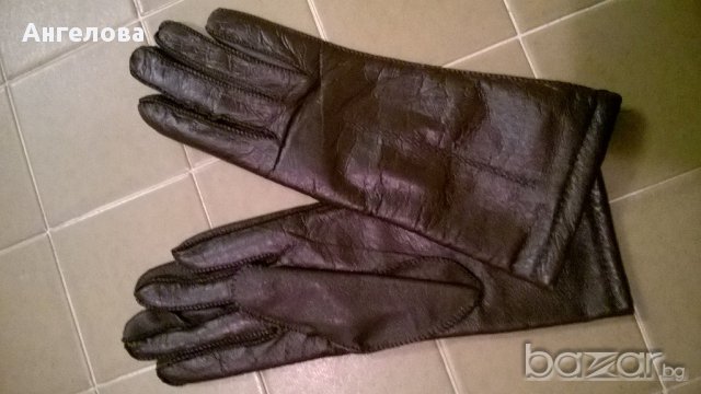 Дамски ръкавици с подплата ест.кожа 06, снимка 3 - Шапки - 13008131
