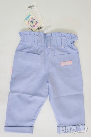Бебешки светлосин панталон марка Barbaras ръст 62, снимка 2 - Панталони и долнища за бебе - 22517732