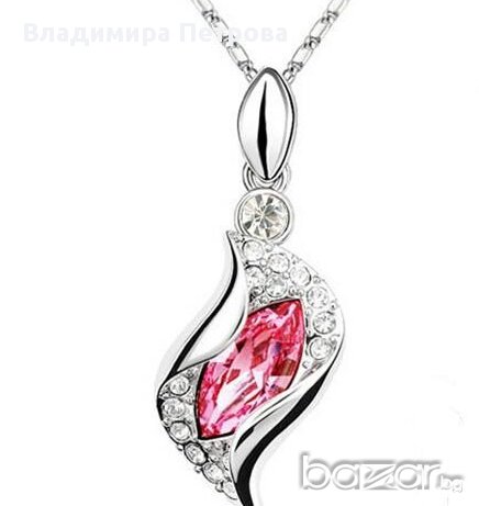 Колиета - Кристалина, снимка 2 - Колиета, медальони, синджири - 9397528