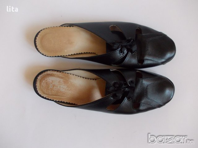 Мюли ест.кожа № 37, снимка 2 - Чехли - 15792331