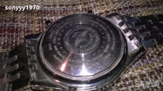 breitling chronometre navitimer-часовник-внос швеицария, снимка 14 - Мъжки - 24943245