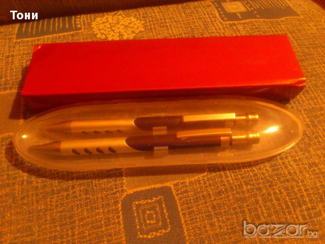 Комплект автоматични химикалки, снимка 2 - Ученически пособия, канцеларски материали - 14727421