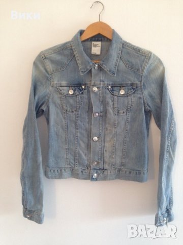 Дънково яке размер 38, снимка 3 - Якета - 22736252