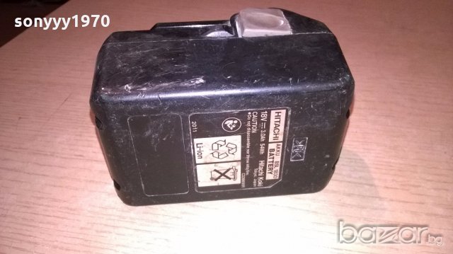 hitachi 18v li-ion 3.0ah battery pack-внос швеицария, снимка 6 - Други инструменти - 18217907