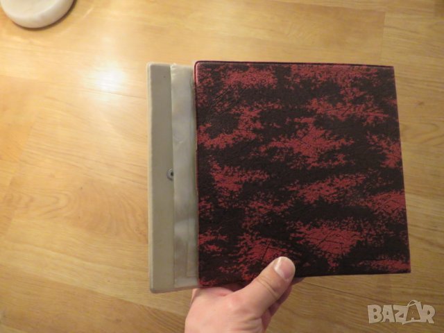 класьор  шарка бордо за малки плочи  20 бр. - за да ви е всичко подредено и на едно място!, снимка 3 - Грамофонни плочи - 24829009