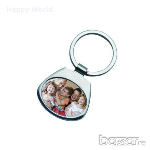 Метален ключодържател с ваша снимка, снимка 5 - Други - 21170622