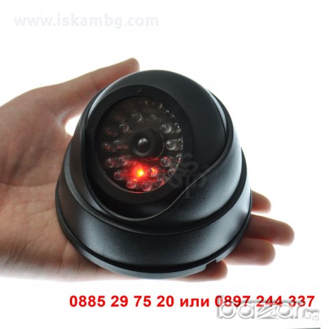 Фалшива купулна видеокамера с ДИОДИ, снимка 5 - Други стоки за дома - 12391888