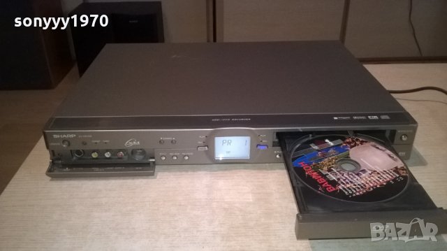 поръчано-sharp dv-hr350s hdd/dvd recorder-внос швеицария, снимка 2 - Плейъри, домашно кино, прожектори - 25039624