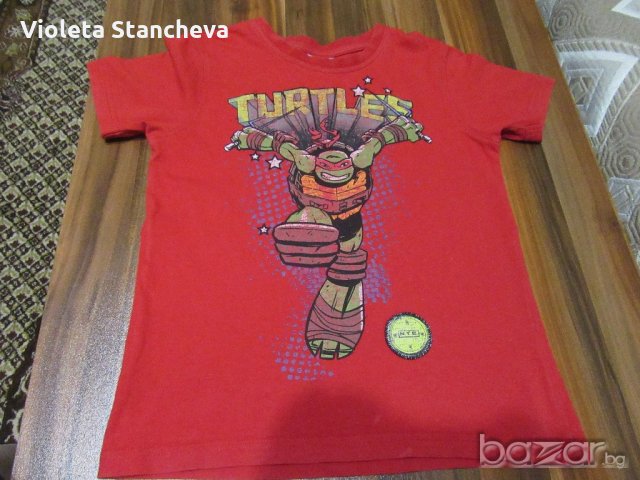 2 бр.ДЕТСКИ ТЕНИСКИ ЗА МОМЧЕ, снимка 2 - Детски тениски и потници - 21354220