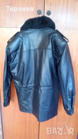 Продавам 2 черни кожени шуби, снимка 2 - Други - 8048675