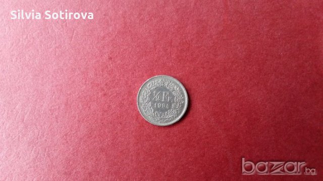 Швейцарска монета, снимка 2 - Нумизматика и бонистика - 21081534