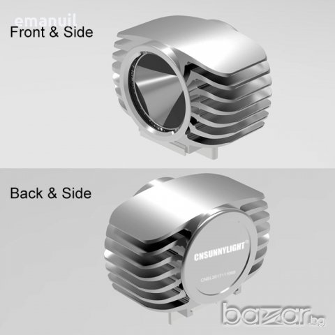 LED МОТО ВЕЛО АВТО Фар Водоустойчиви Дневни Светлини Мъгла, снимка 7 - Аксесоари и консумативи - 21274964