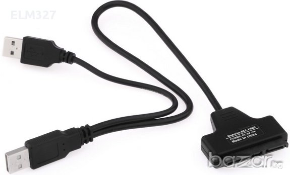 Кабел/адаптер USB 2.0 към SATA HDD 2.5", снимка 2 - Кабели и адаптери - 8344613