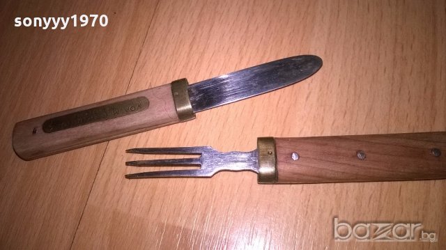 Vda.m.fernandez-madrid-ретро колекция-нож/вилица-от швеицария, снимка 5 - Антикварни и старинни предмети - 19207432