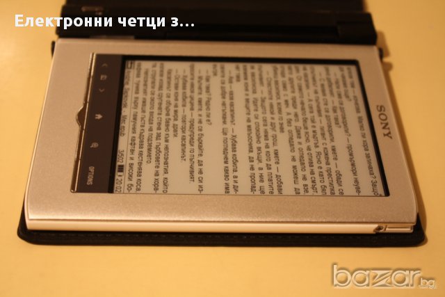 Електронен четец reader Sony Pocket Edition PRS-350 5'' E-ink +Калъф, снимка 8 - Електронни четци - 11091318