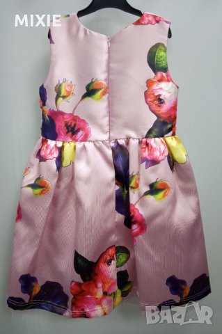 Нова детска рокля Божури, снимка 4 - Детски рокли и поли - 24461662