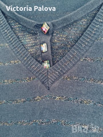 Дизайнерска много красива блуза, снимка 4 - Блузи с дълъг ръкав и пуловери - 23708285