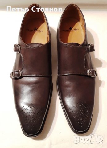 Ръчно изработени обувки от естествена кожа PRIME SHOES №46, снимка 4 - Официални обувки - 25124955