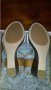 Сандали Clarks Orleans White&Brown Wedge Leather Sandals, снимка 7