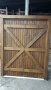 Дървени огради и портални врати по поръчка, снимка 2