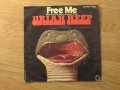 малка грамофонна плоча Юрая Хийп, Uriah Heep - Free me - изд.70те г.