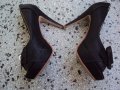 Дамски обувки от еко кожа, снимка 1 - Дамски обувки на ток - 25979772