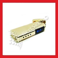 Ветроустойчива електронна запалка на ток плазмена волтова дъга зареждаща се USB zippo подарък пури, снимка 6 - Запалки - 24359865