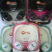 Нови слушалки JeWay JH-2208 с микрофон, снимка 2 - Слушалки и портативни колонки - 22146399