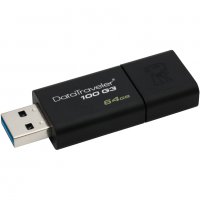 Kingston USB 3.0 Pen Drive 64GB USB Flash Drive, снимка 1 - RAM памет - 23618473