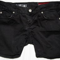 ZUELEMENTS - къси черни панталонки, снимка 1 - Къси панталони и бермуди - 18165892