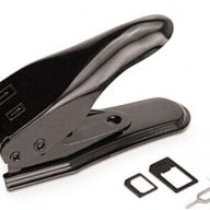 Машинка за рязане на микро и нано сим карти /комбинирана резачка/ Micro & Nano Metal Daul Sim Card, снимка 1 - Калъфи, кейсове - 8779575
