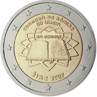 2 Евро монети (възпоменателни) емитирани 2007г (50 години от Подписването на Римският договор), снимка 11 - Нумизматика и бонистика - 16924227
