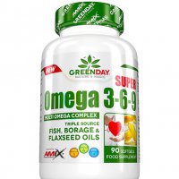 AMIX Greenday Super Omega 3-6-9 / 90 Soft., снимка 1 - Хранителни добавки - 23048942