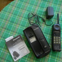 безжичен стационарен телефон Panasonic, снимка 3 - Стационарни телефони и факсове - 23619567
