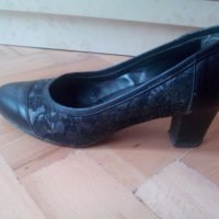  Обувки от ест.кожа и дантела GIDO, снимка 4 - Дамски ежедневни обувки - 19504352