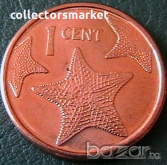 1 цент 2009, Бахамски острови, снимка 1