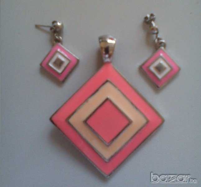 обеци и висулка, снимка 1