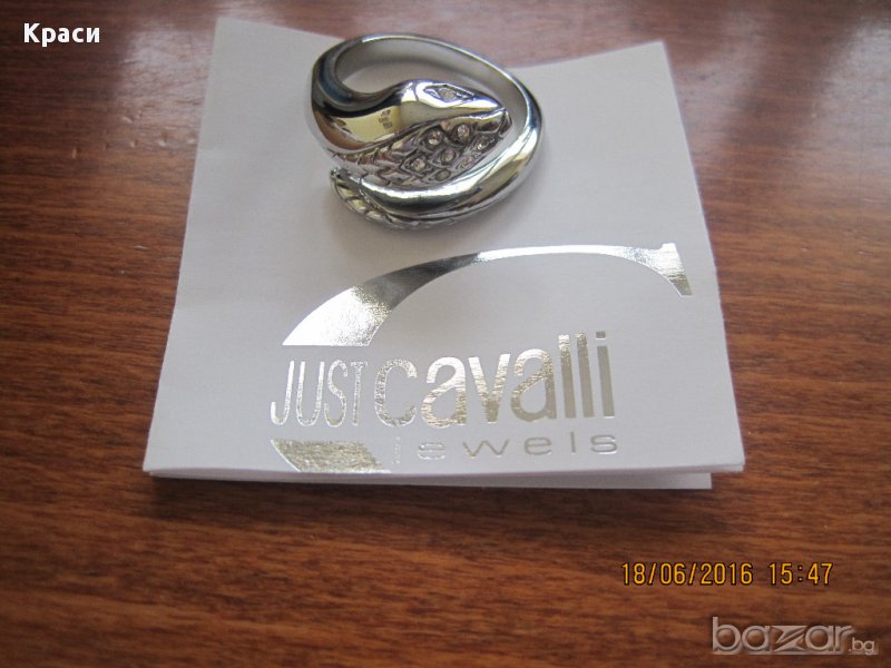 Оригинален нов пръстен Just Cavalli, снимка 1