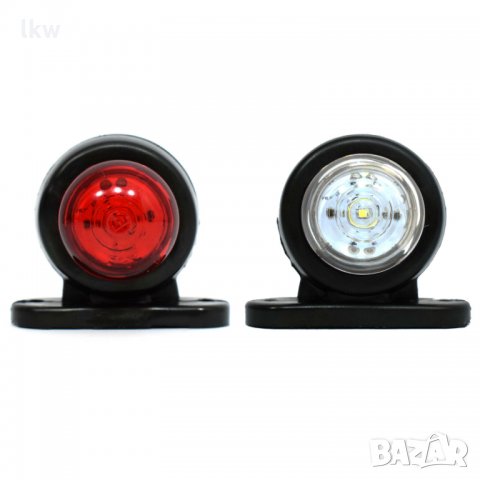 Светлини рогчета токоси за Камиони, Ремаркета, Влекачи -12V 24V LED, снимка 2 - Части - 25348988