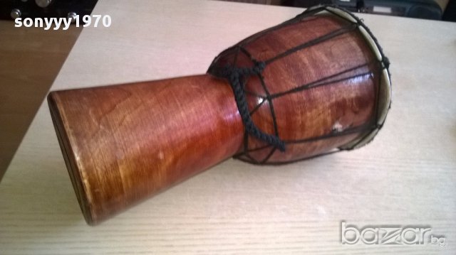 Автентична тарамбука 30х17см-внос швеицария, снимка 5 - Антикварни и старинни предмети - 17991025