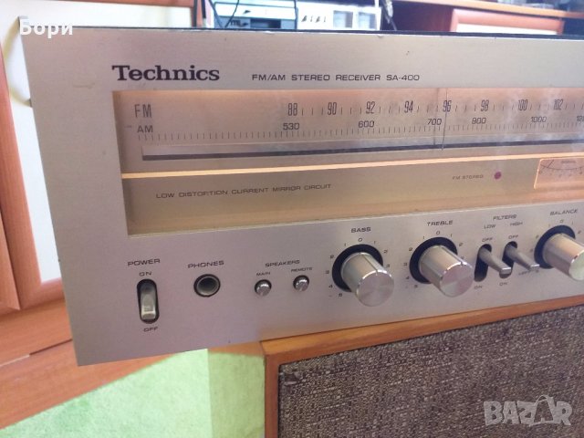  Ресивър Technics SA 400, снимка 2 - Ресийвъри, усилватели, смесителни пултове - 25174085