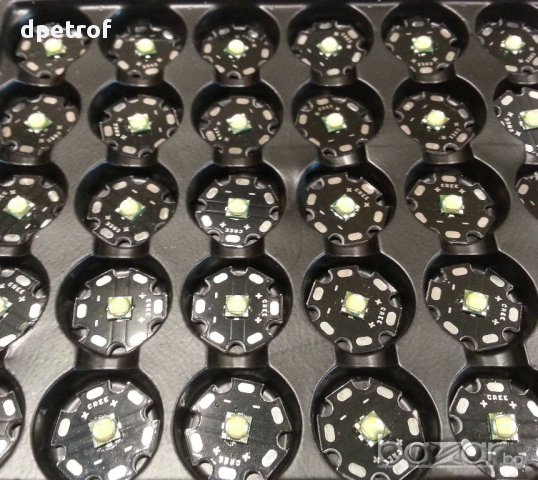 Мощен Led емитер 10w Cree Xm-l/xm L2/t5-t6-u2/bin-1044lm-1280lm/3a 