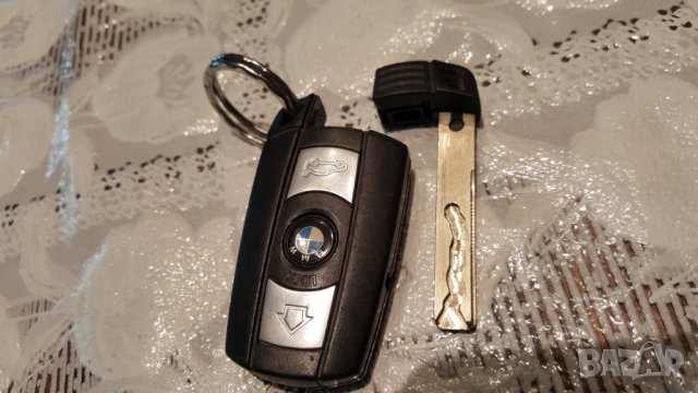 Ключ BMW E-Series smart key 868 MHz Siemens VDO 5WK4 9125, снимка 2 - Части - 23808236